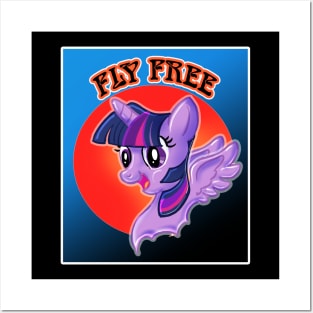 Fly Free Posters and Art